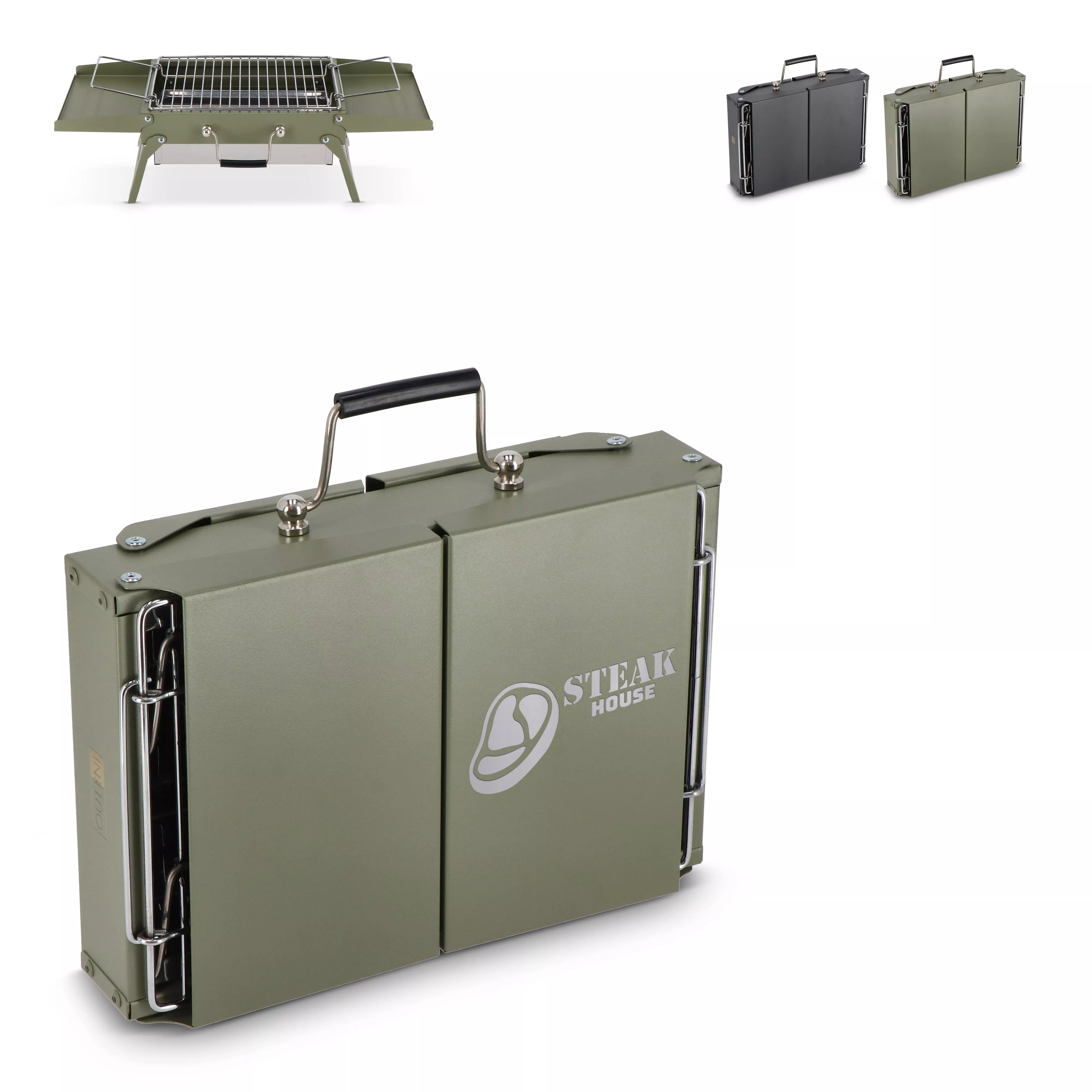 InSideOut Draagbare BBQ Fyra