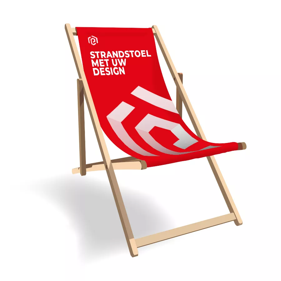 Strandstoel bedrukken full colour