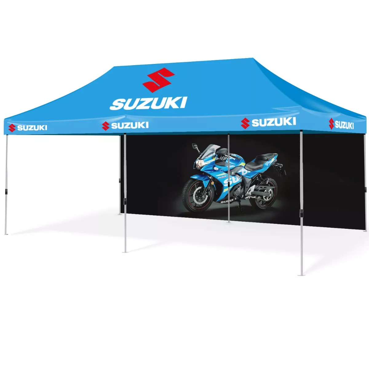 Vouwtent 3x6 m bedrukken