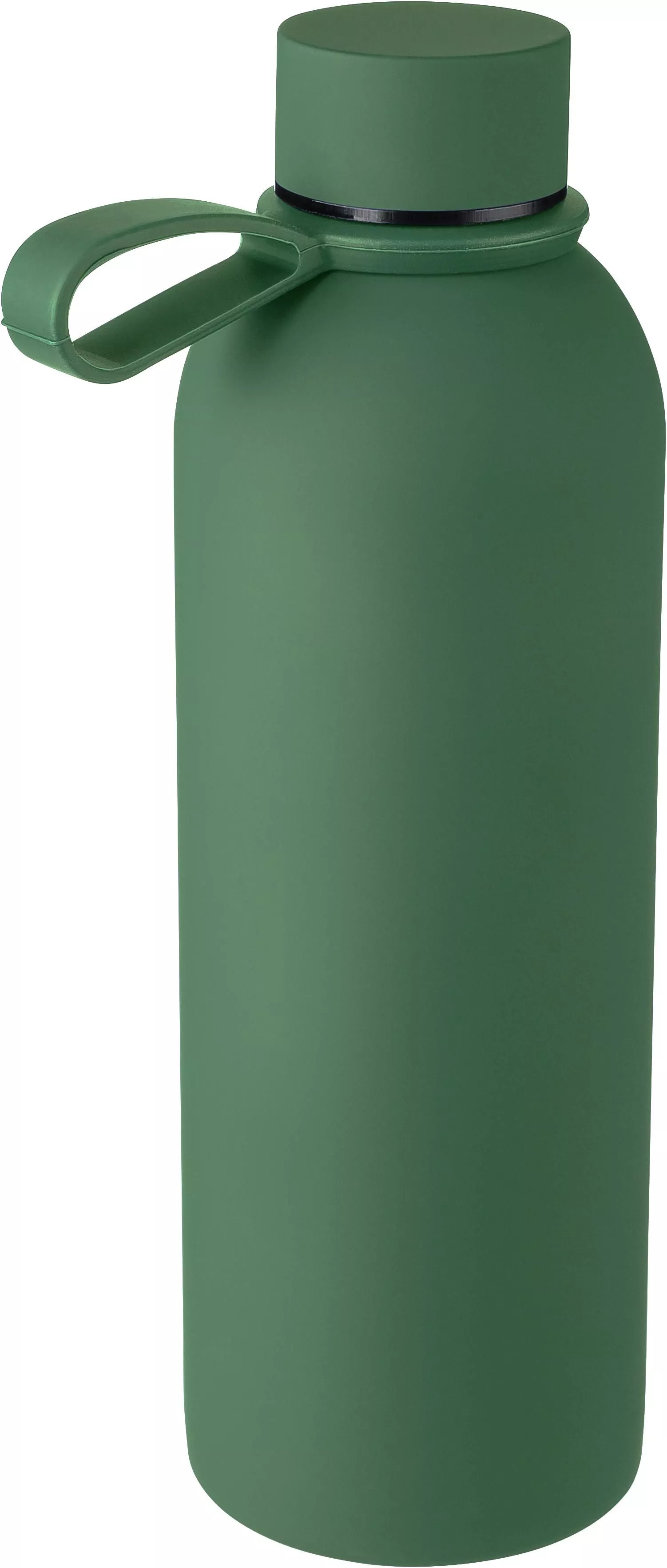 Gerecycled roestvrijstalen dubbelwandige drinkfles (500 ml) Sena