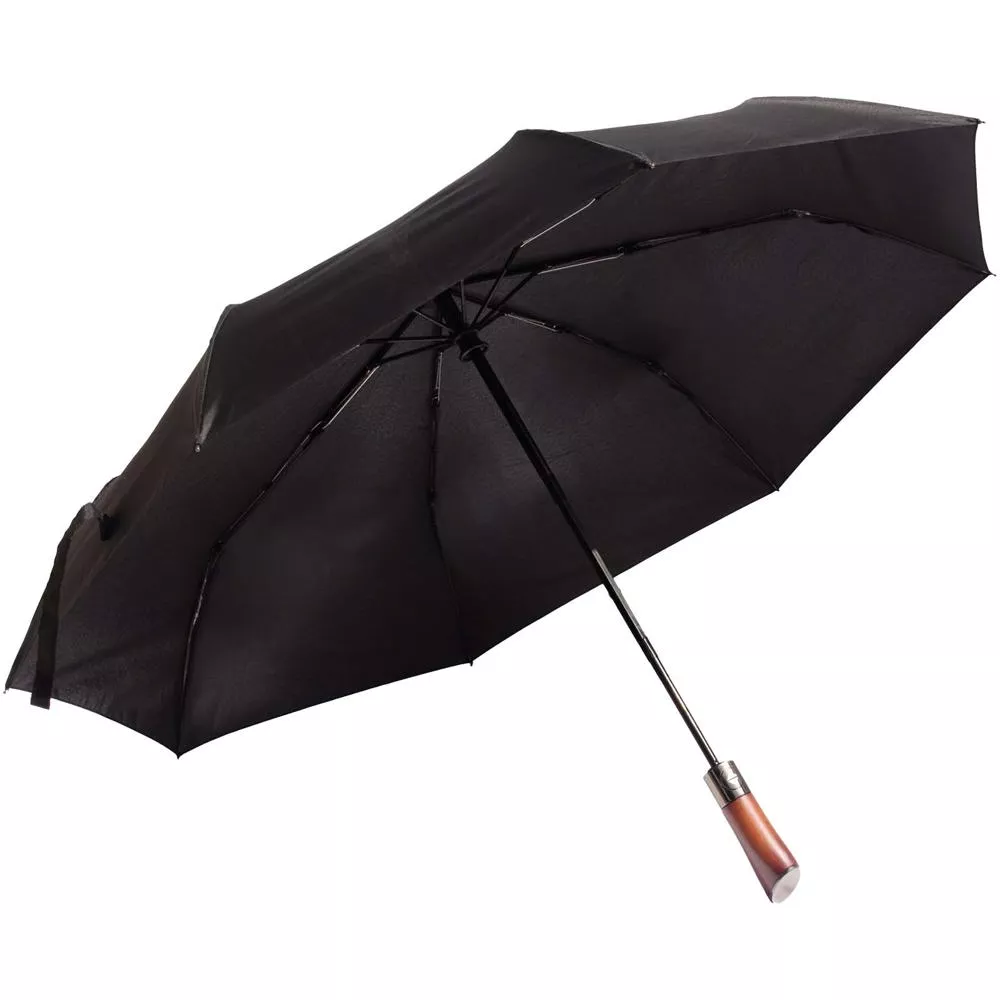 SCX.design R03 houten automatische open/dicht opvouwbare paraplu 