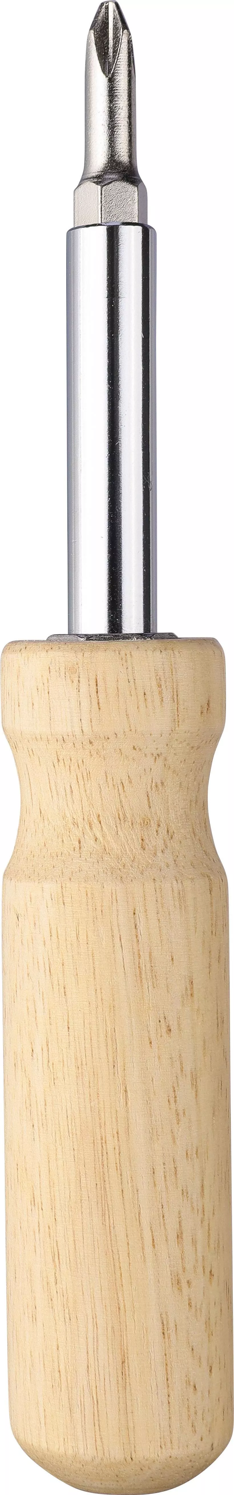 Rubberhout schroevendraaierset Leni