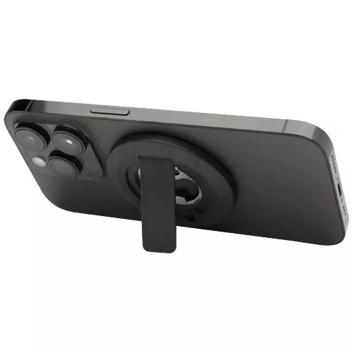 Ain magnetische telefoonstandaard van gerecycled plastic met flesopener