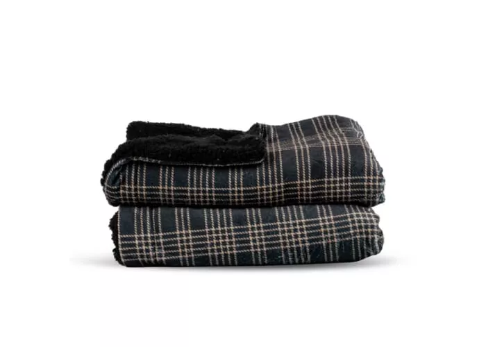 Sagaform Rut fleece plaid