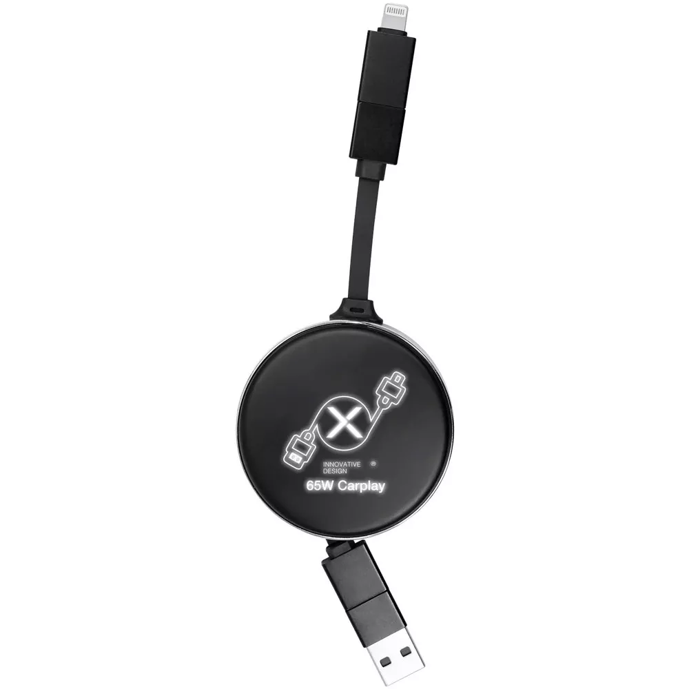 SCX.design C42 4 in 1 oprolbare kabel van 65 W 