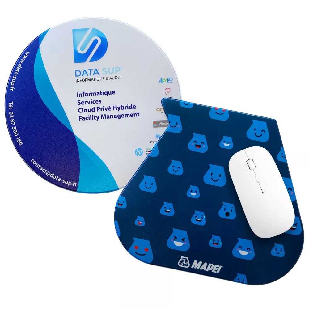 Muismat anti-slip in eigen vorm