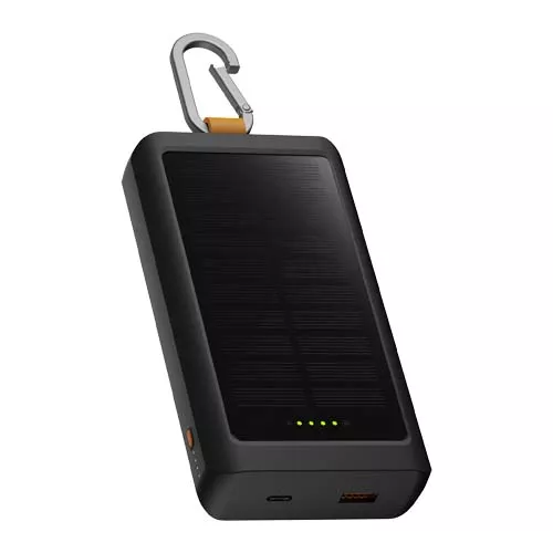 Xtorm XG2S101 Go2 10.000 mAh 15 W powerbank op zonne-energie met licht