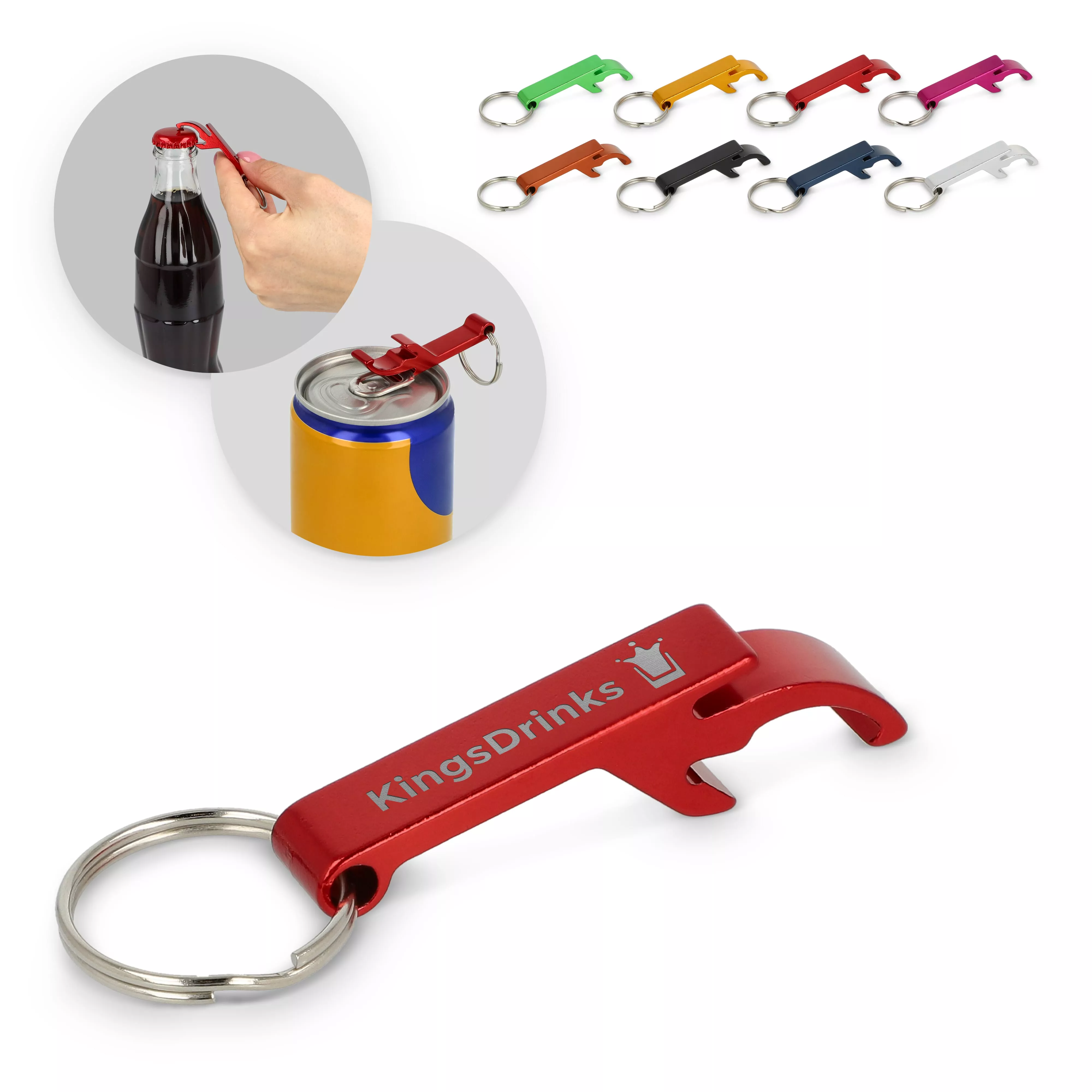 Flesopener sleutelhanger