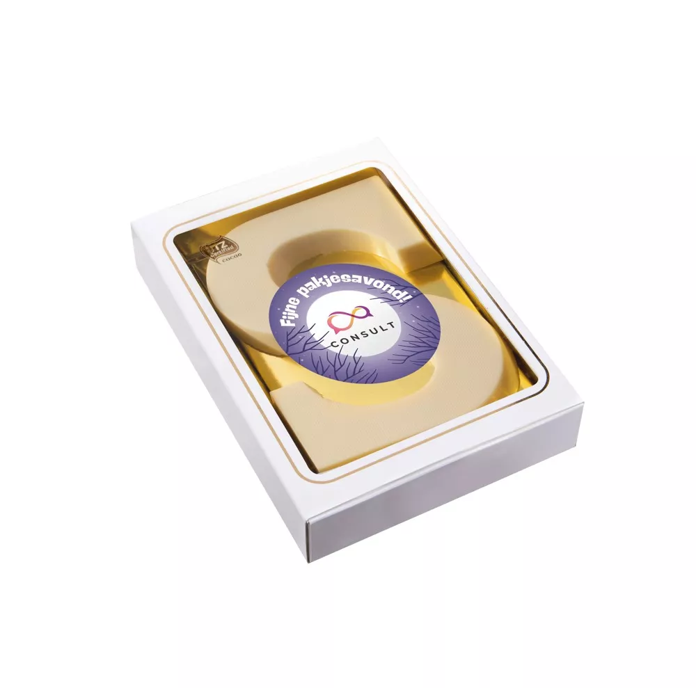 Chocolade Letter Wit 200 gram