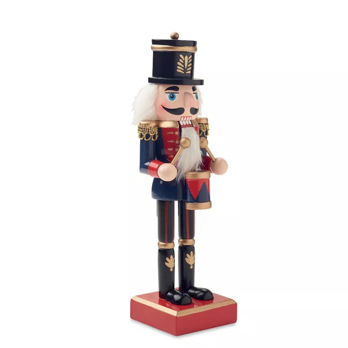 JOLLY CRUNCH Notenkraker ornament van hout