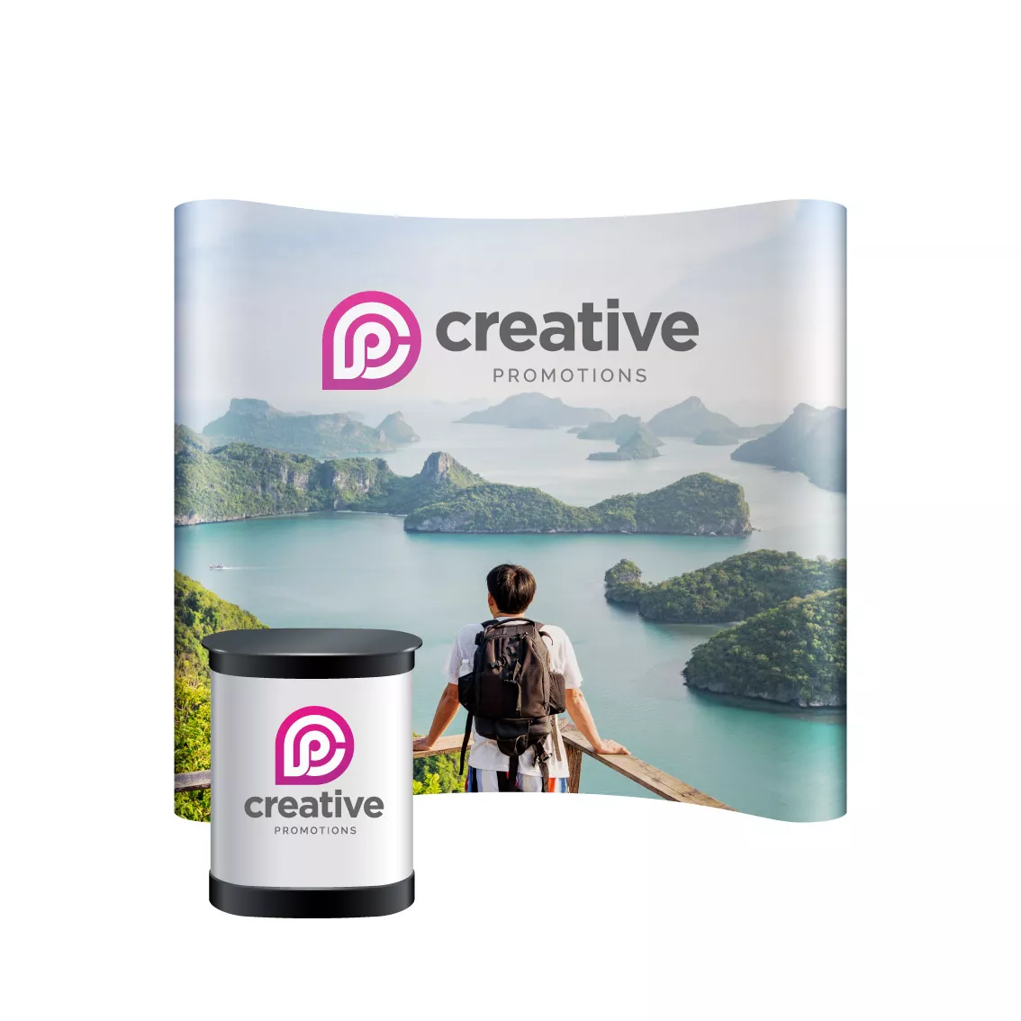 Pop-Up Display PRO 3x3 Curved
