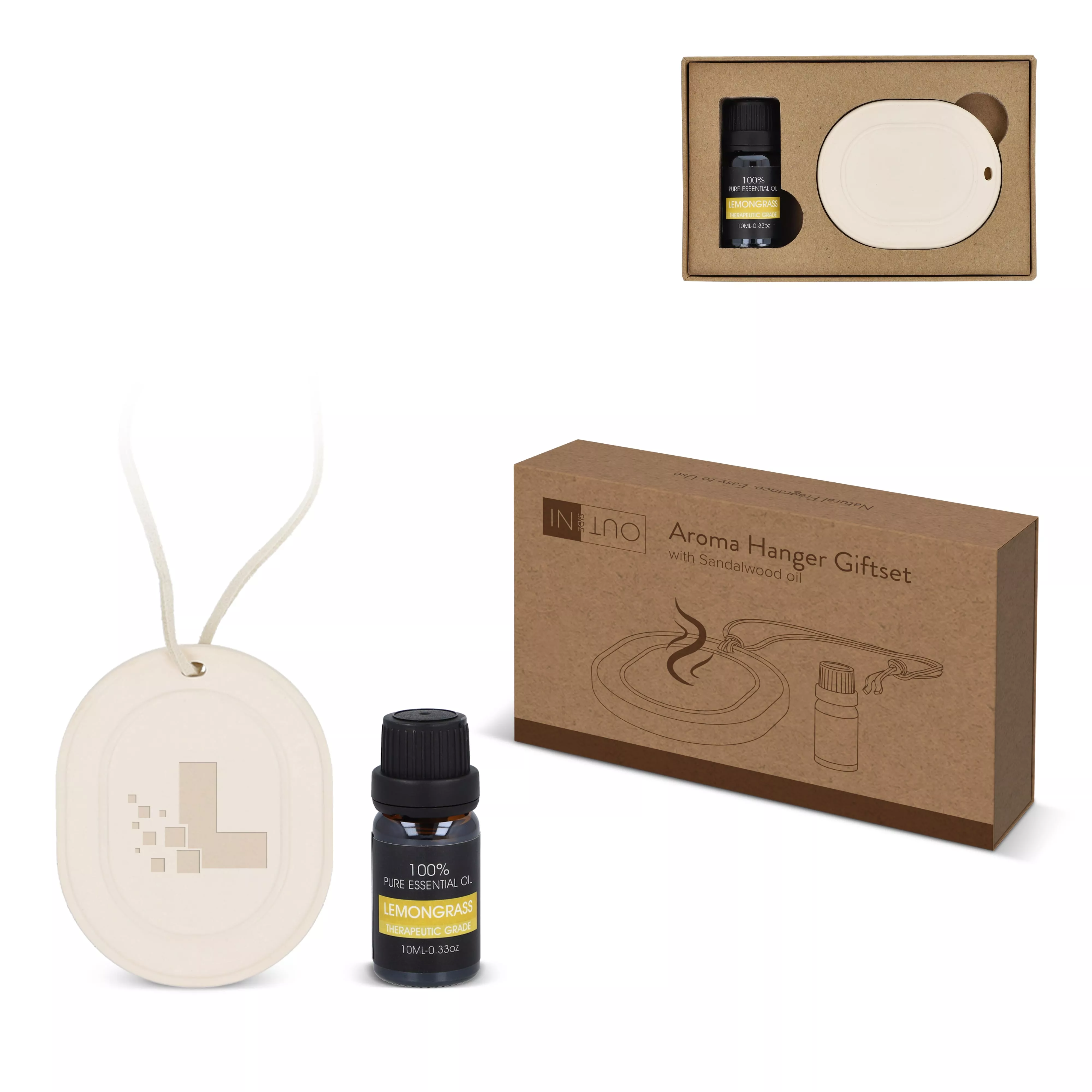 InSideOut Aroma Hanger Citroengras oil 10 ml