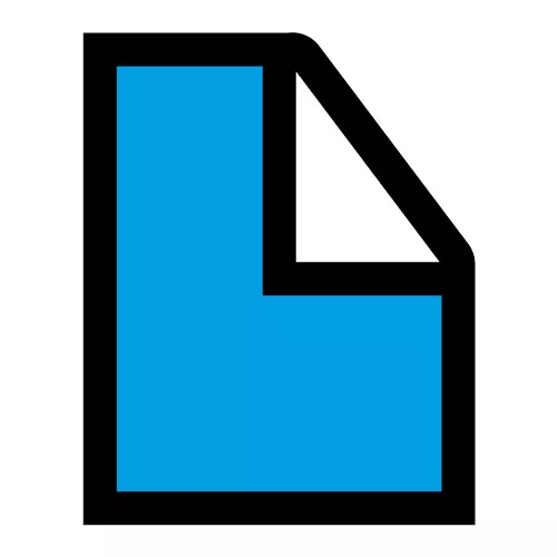 Enkelzijdig (achterzijde wit)