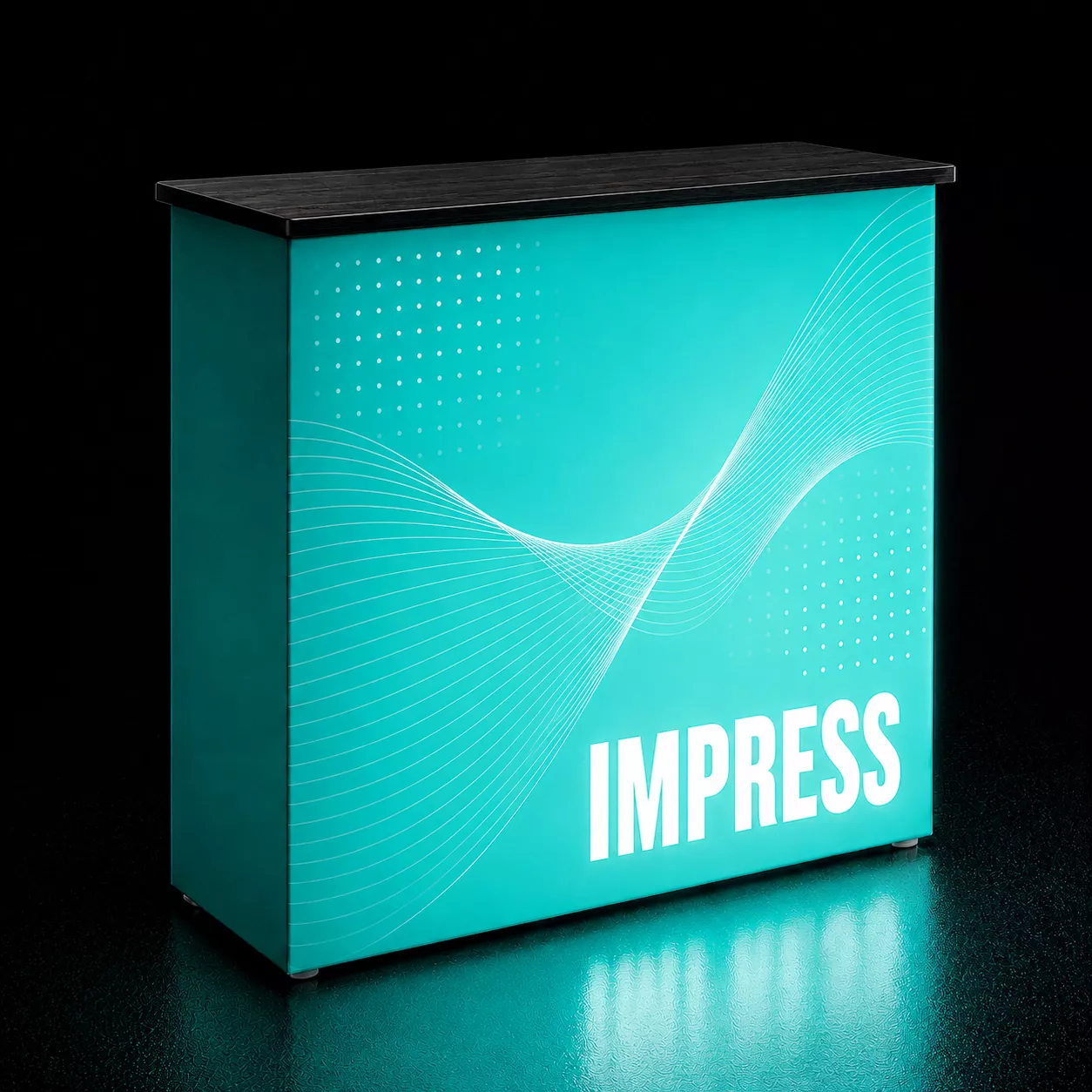 Lightbox LED Counter Impress