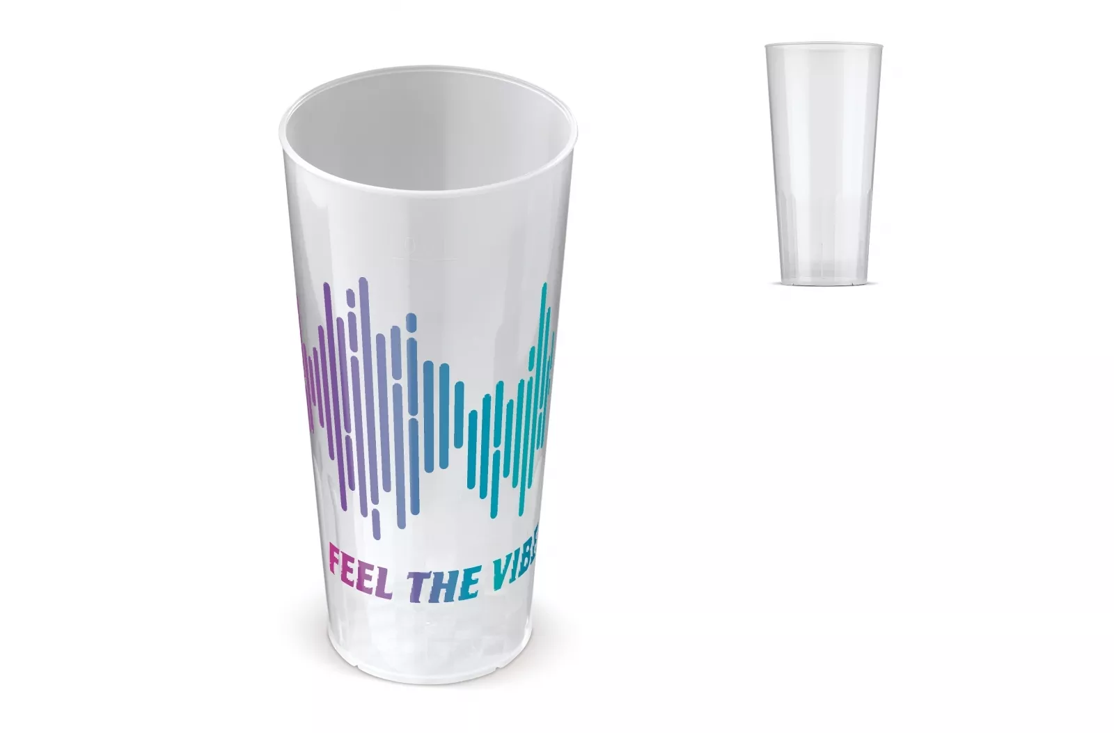 Ecologische cup design PP 500ml