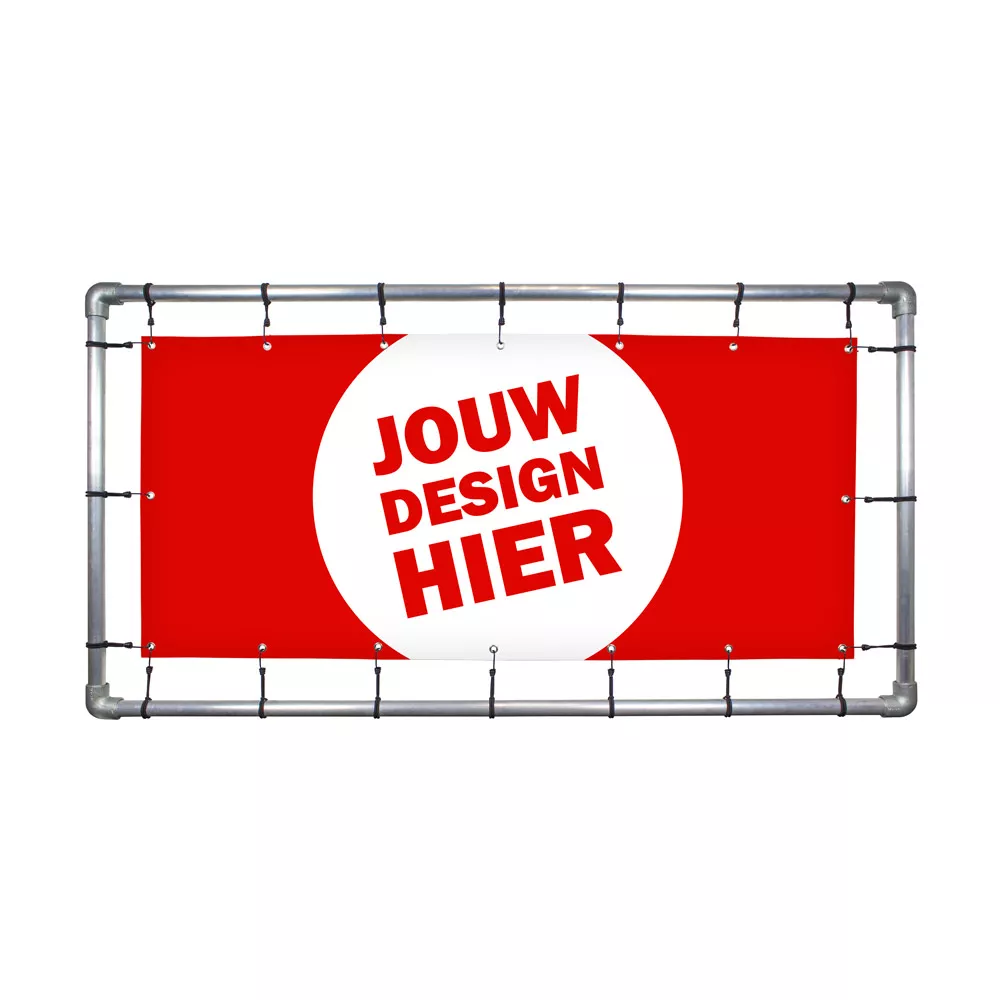 Spandoek Dubbelzijdig bedrukken