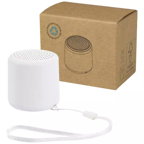 Velkis 3W gerecycleerde plastic draadloze Bluetooth®-speaker