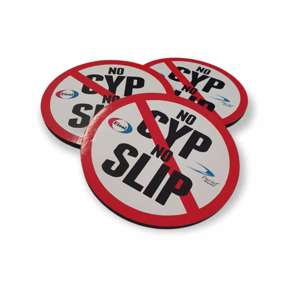 Onderzetters foam - full colour bedrukt