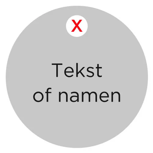 Tekst of namen