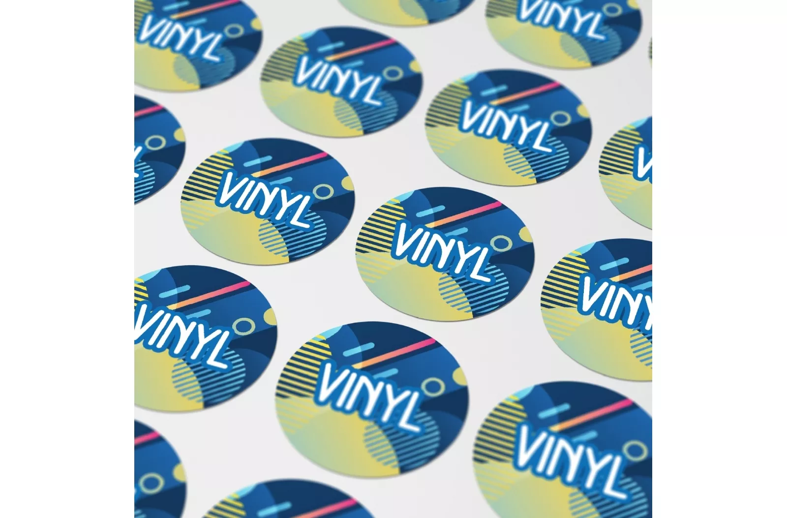 Vinyl Sticker Rond Ø 15 mm