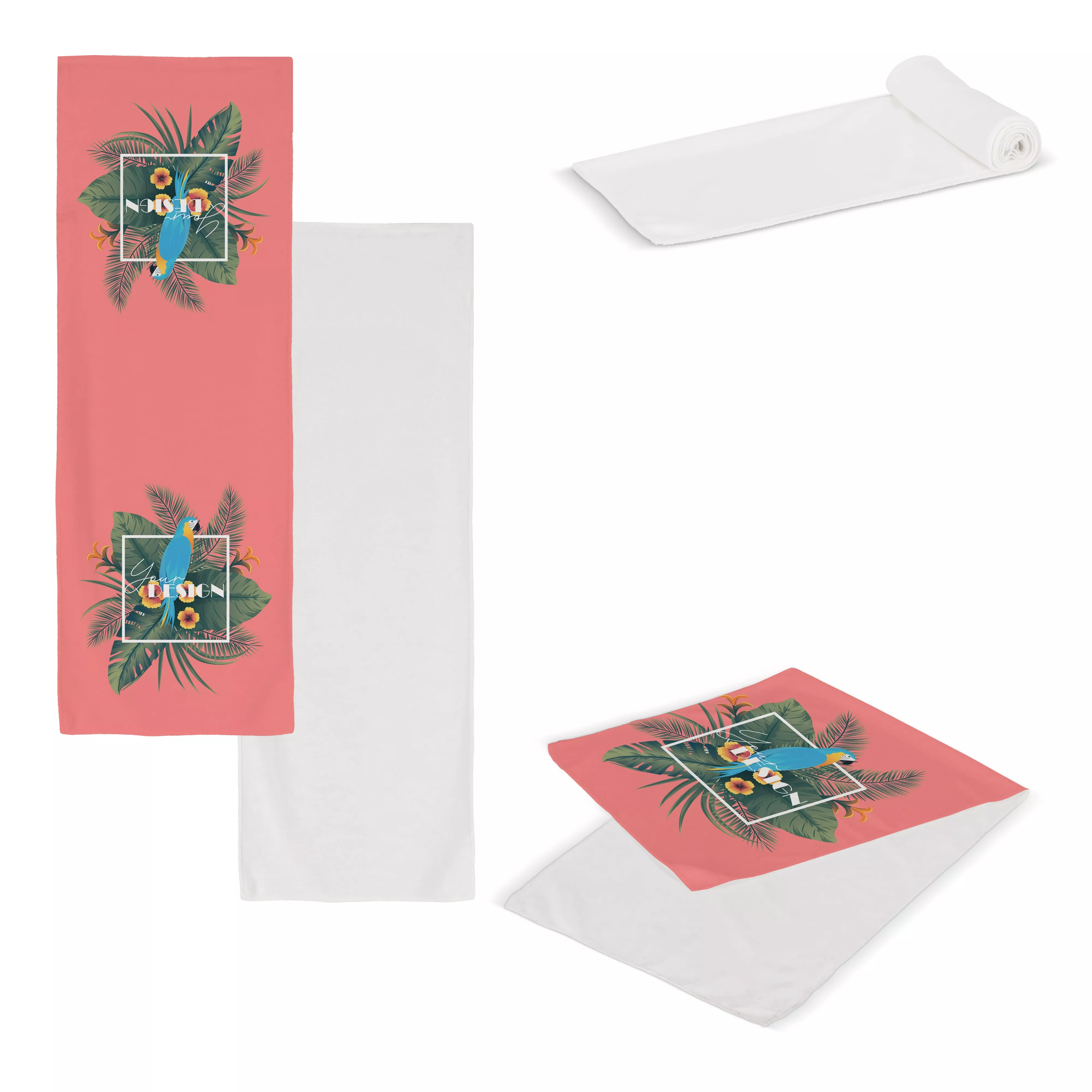 Verkoelende handdoek R-PET 30x80cm sublimatie