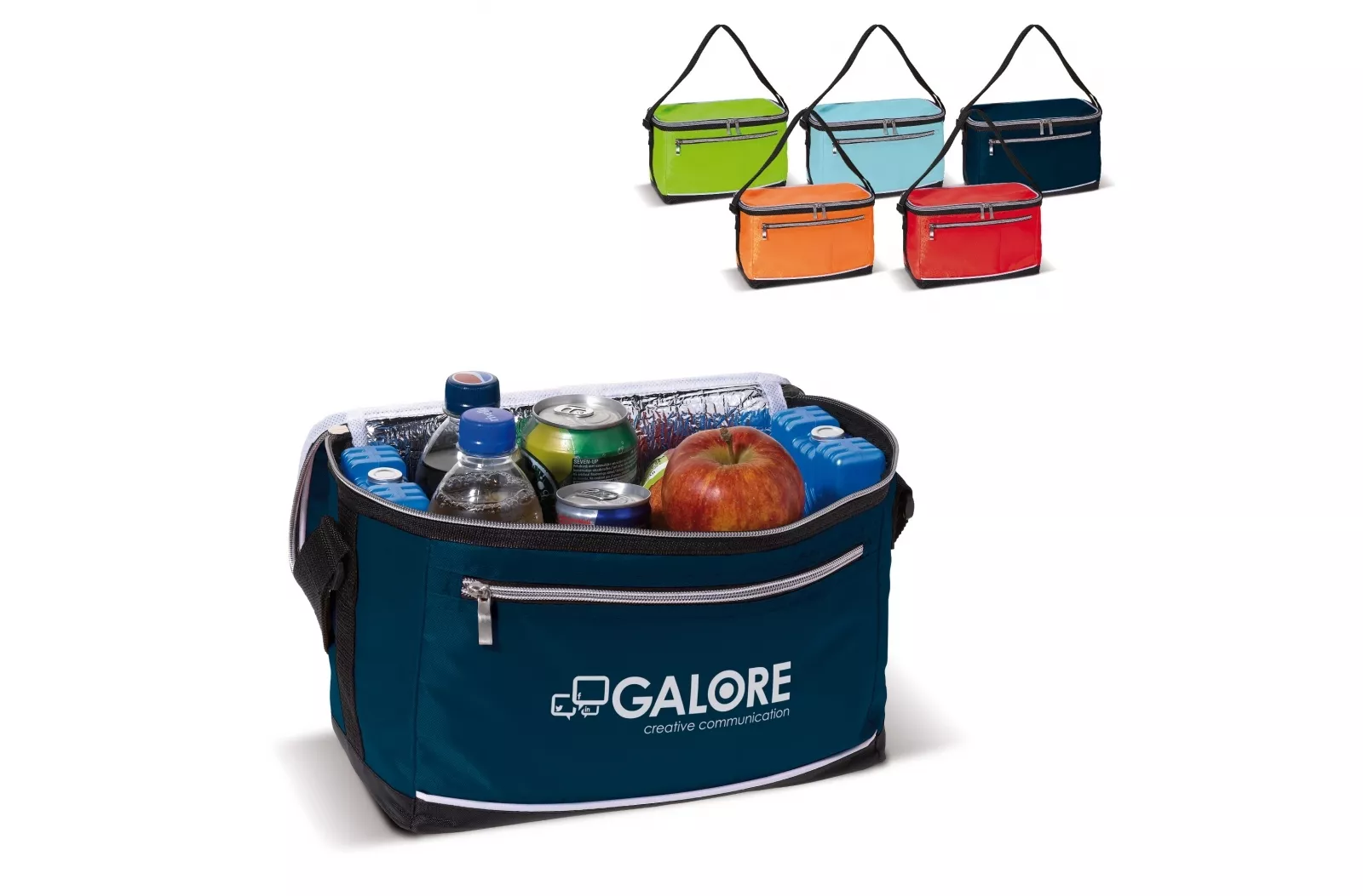 Koeltas met schouderband 30.5 x 17 x 19 cm