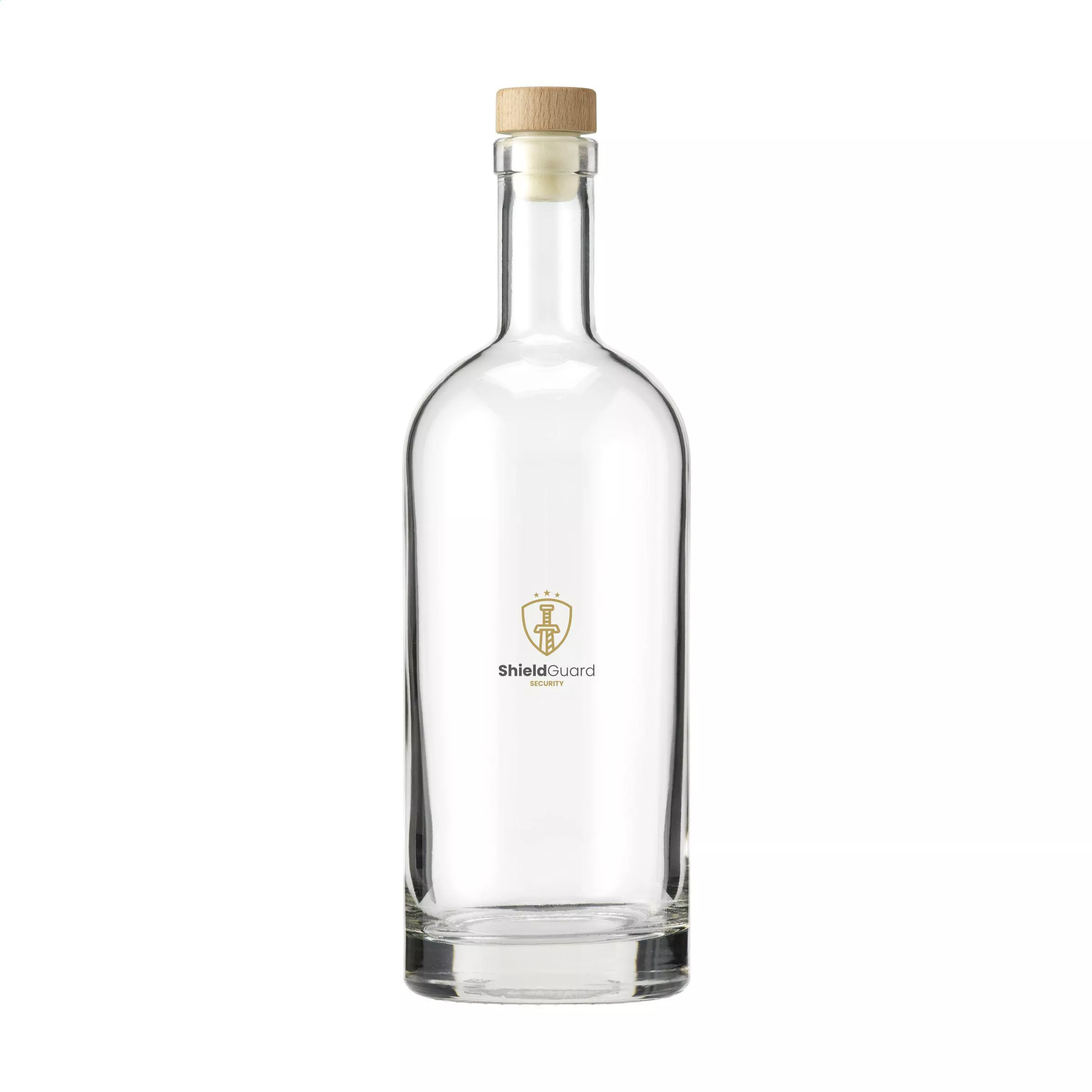 Helsinki Water Bottle Wooden Cork Stopper 1L