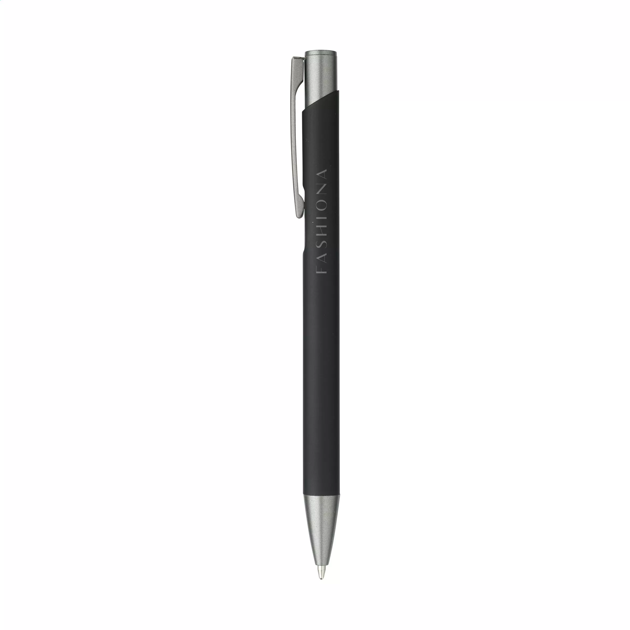 Ebony Soft RCS Recycled Alu SoftTouch Pen