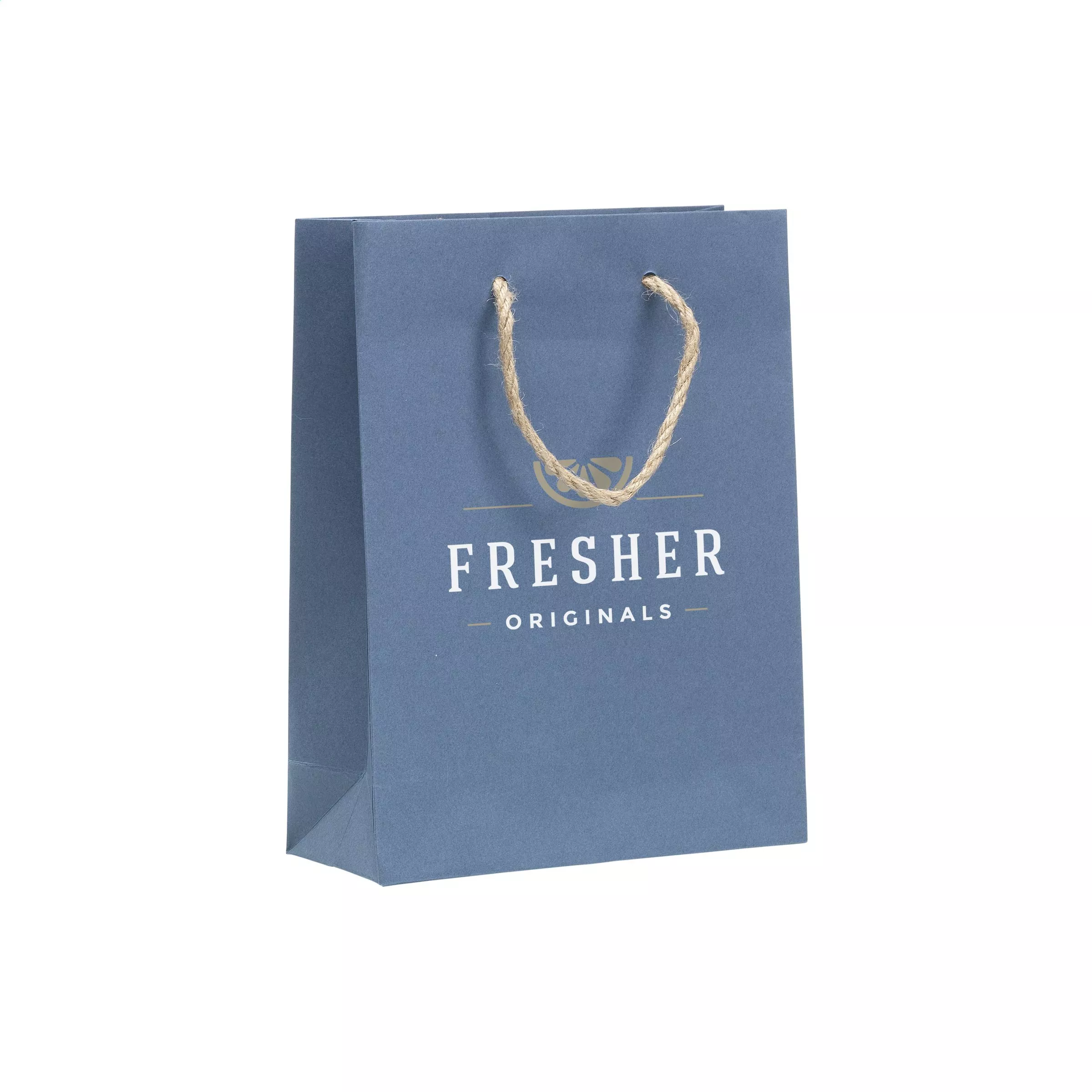 Leaf It Bag gerecycled met jeansvezels (180 g/m²) S