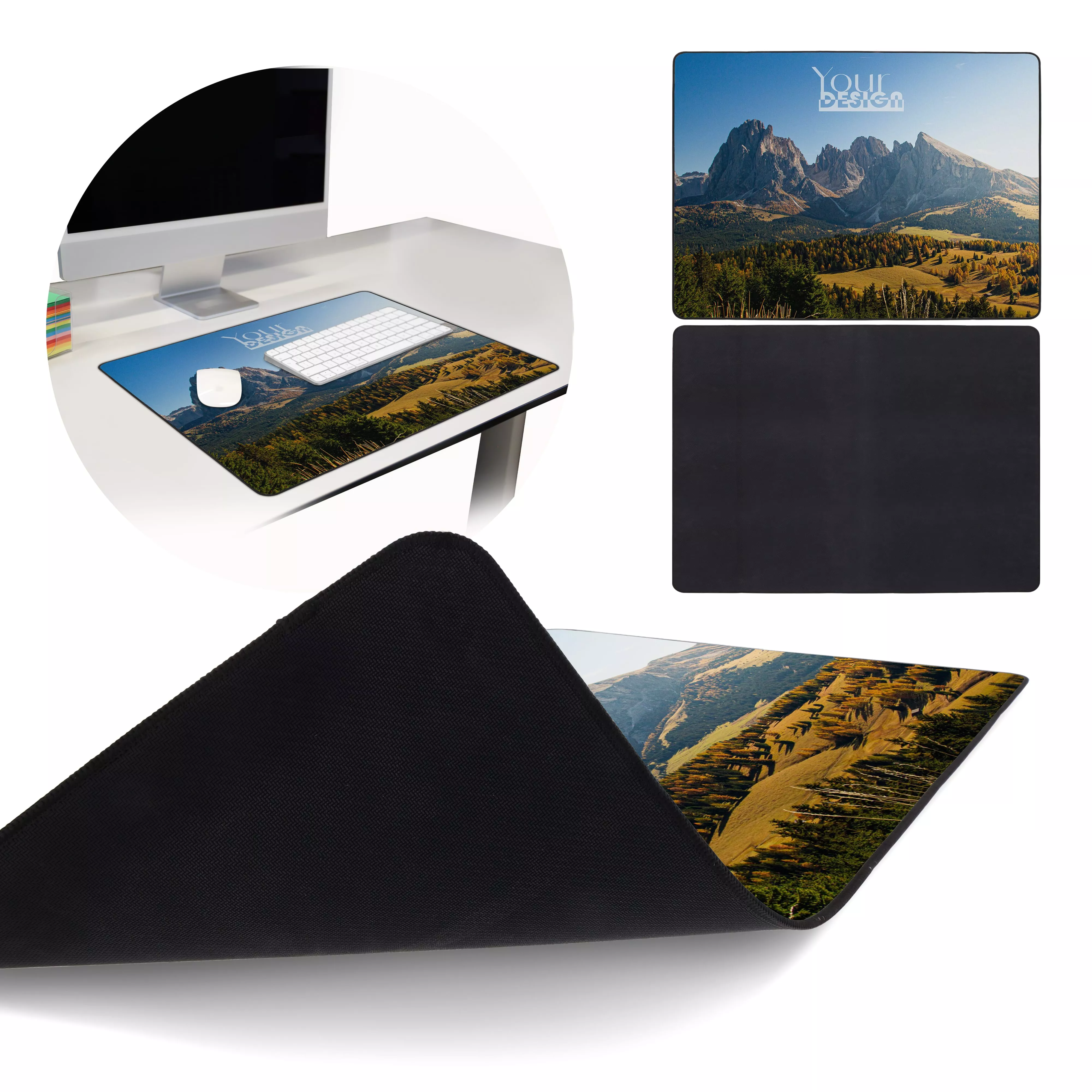 A2 bureau mat sublimatie 59 x 42 cm