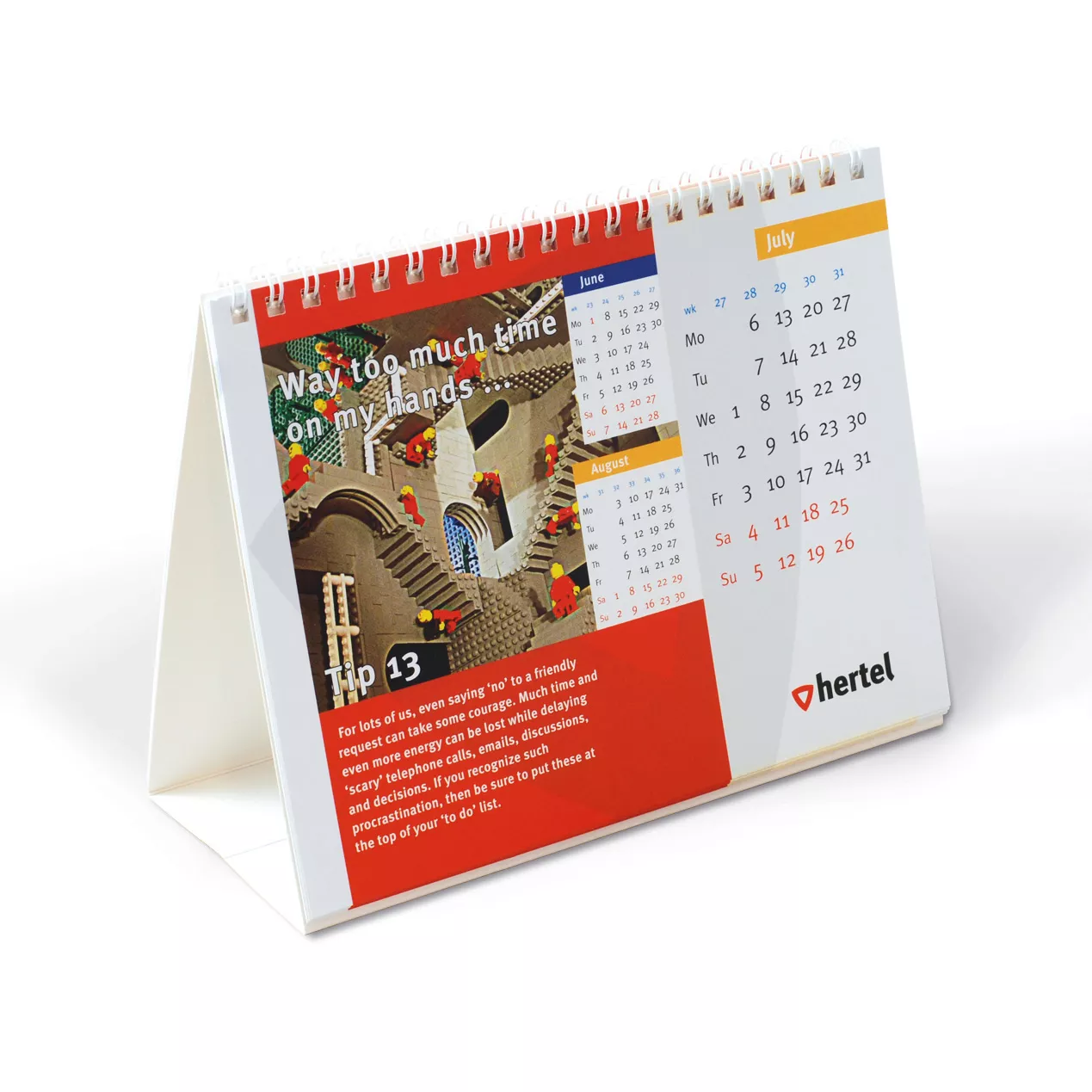 Bureau Kalender - Full colour 250 gram