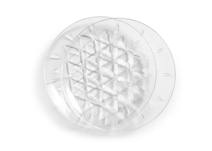 Sagaform Acryl picknick groot bord set van 2 Ø26cm