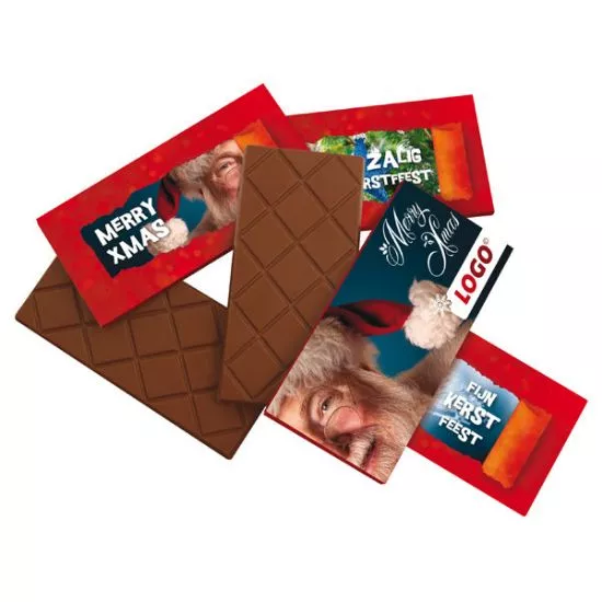 Kerst Chocoladerepen bedrukken