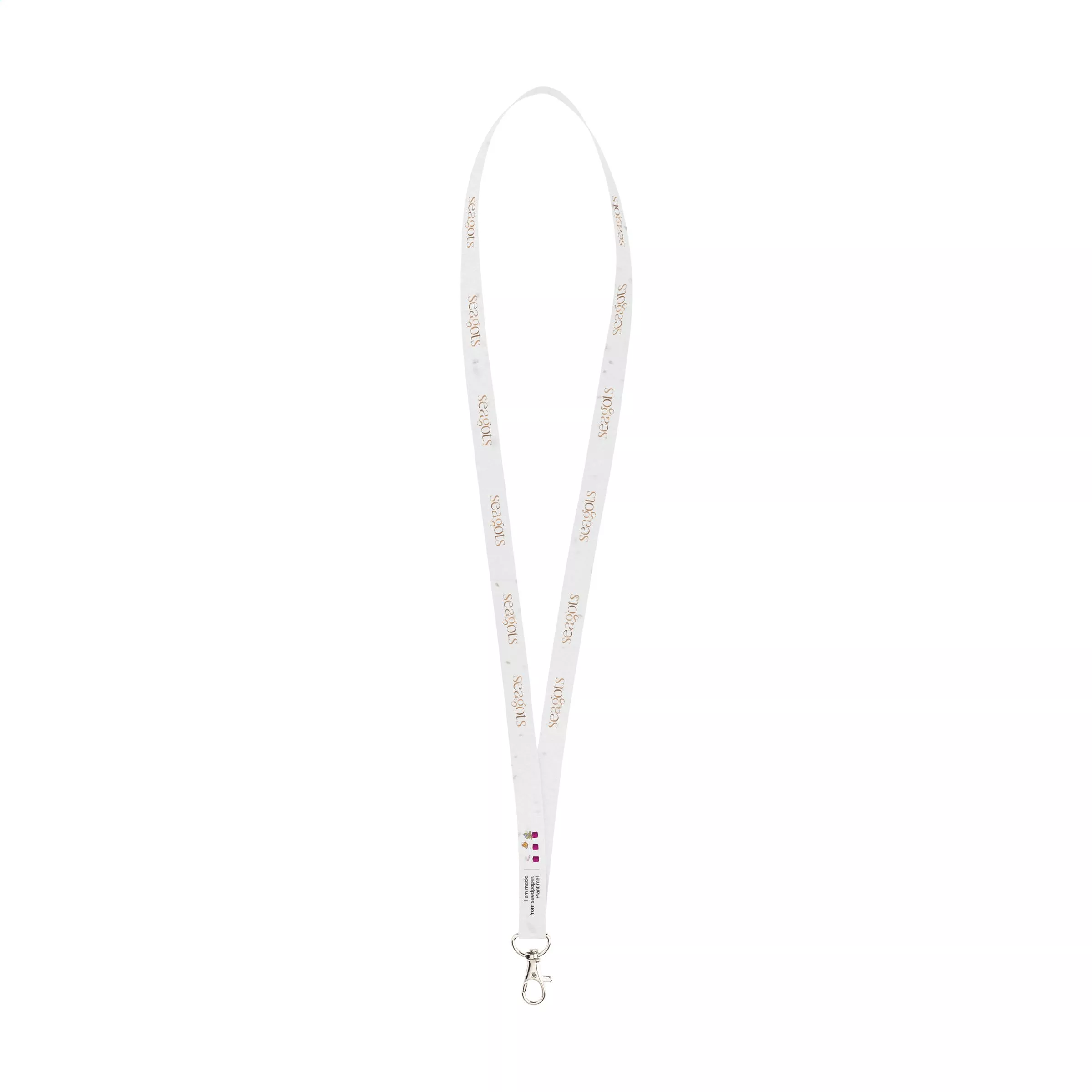 Seed Paper Lanyard 2 cm keycord