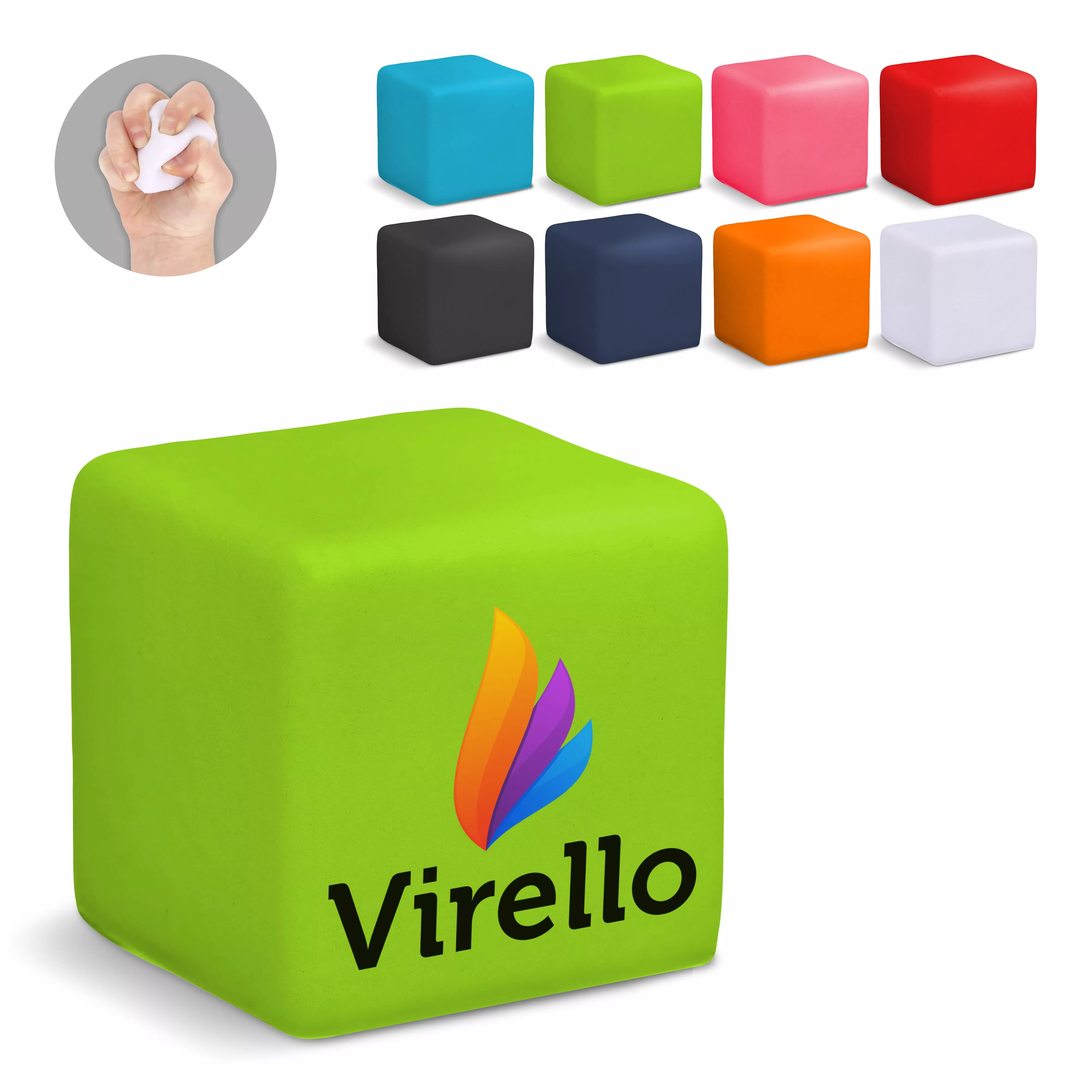 Anti-stress vierkant