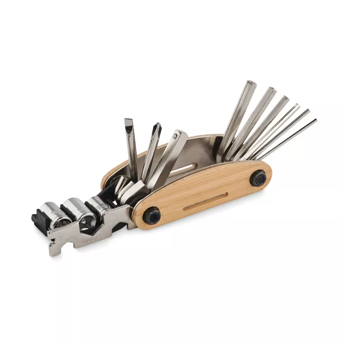 MANO Zakformaat bamboe multi-tool
