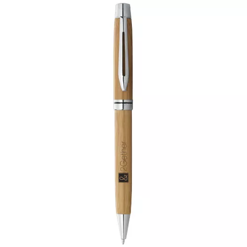 Jakarta bamboe balpen (zwarte inkt)