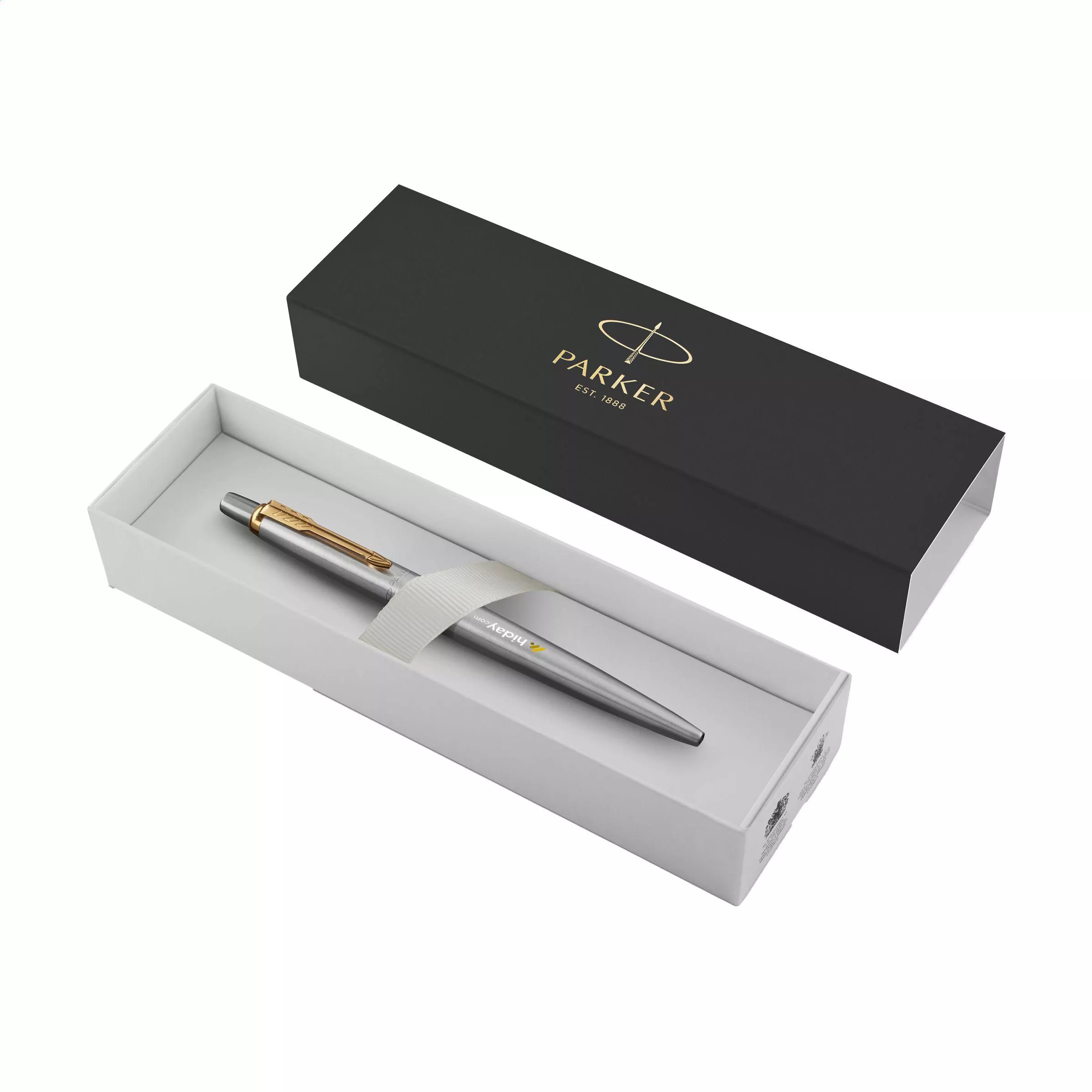 Parker Jotter gerecyclede RVS Balpen - blauwe inkt