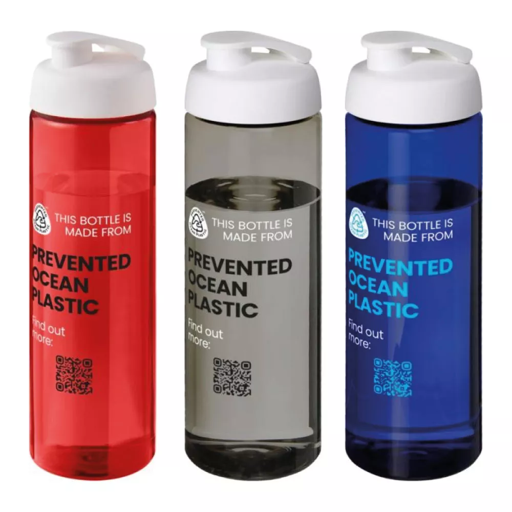 H2O Active® Eco Vibe 850 ml drinkfles met klapdeksel