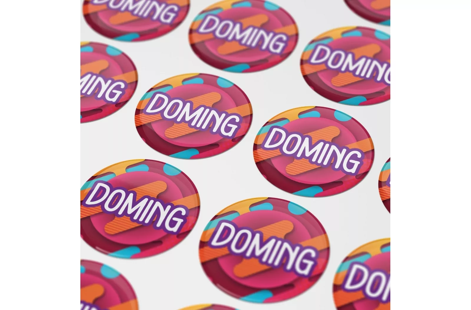 Doming Stickers Rond Ø 25 mm