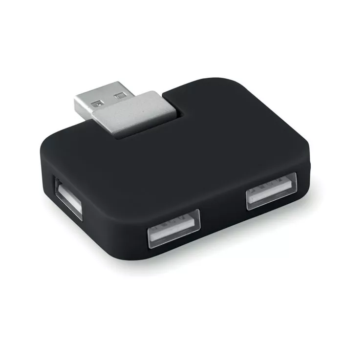 SQUARE USB hub 4 poorten