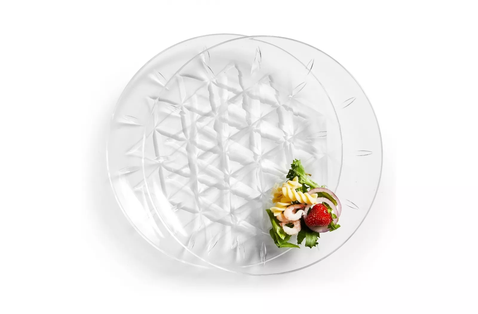 Sagaform Acryl picknick groot bord set van 2 Ø26cm