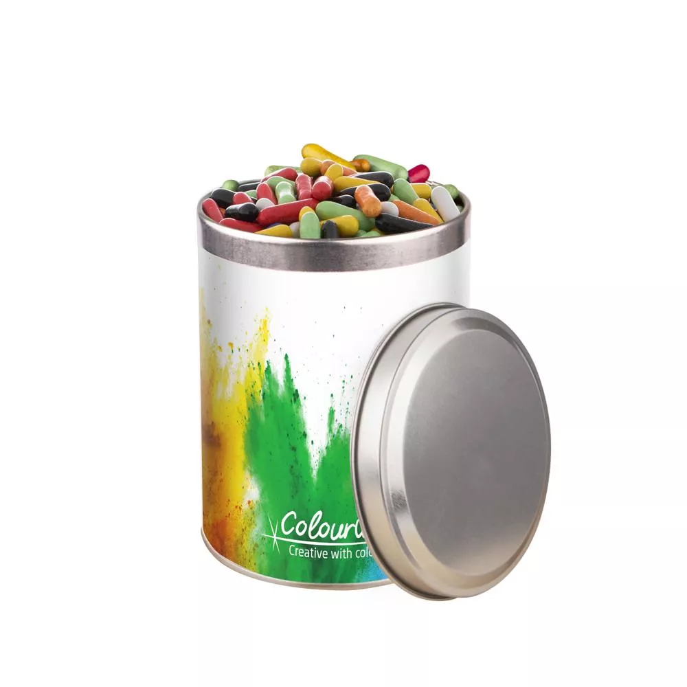 Medium rond blik, 0,9 liter