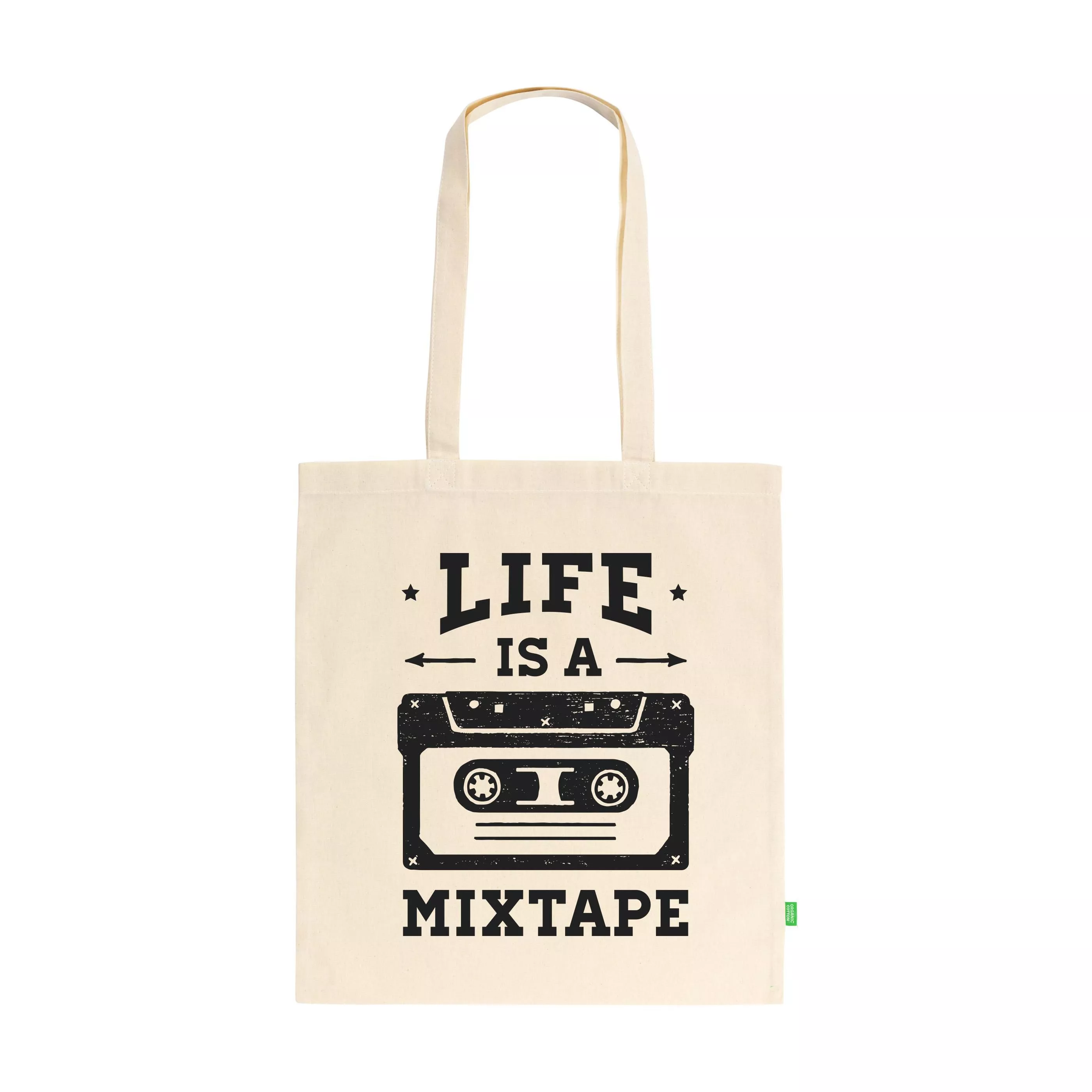 Organic Cotton Shopper Natural (140 g/m²) tas