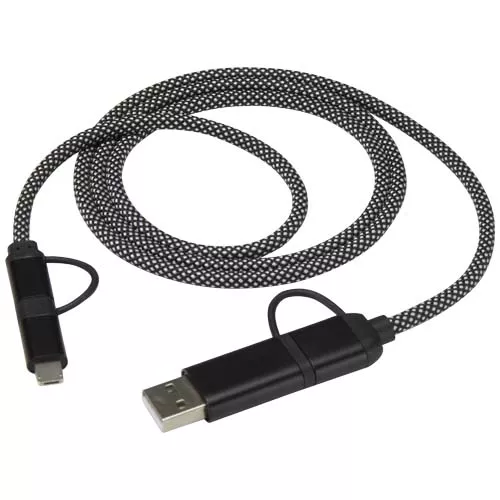 SMART 65 W 100 cm RCS-gecertificeerde magnetische 4-in-1-oplaadkabel