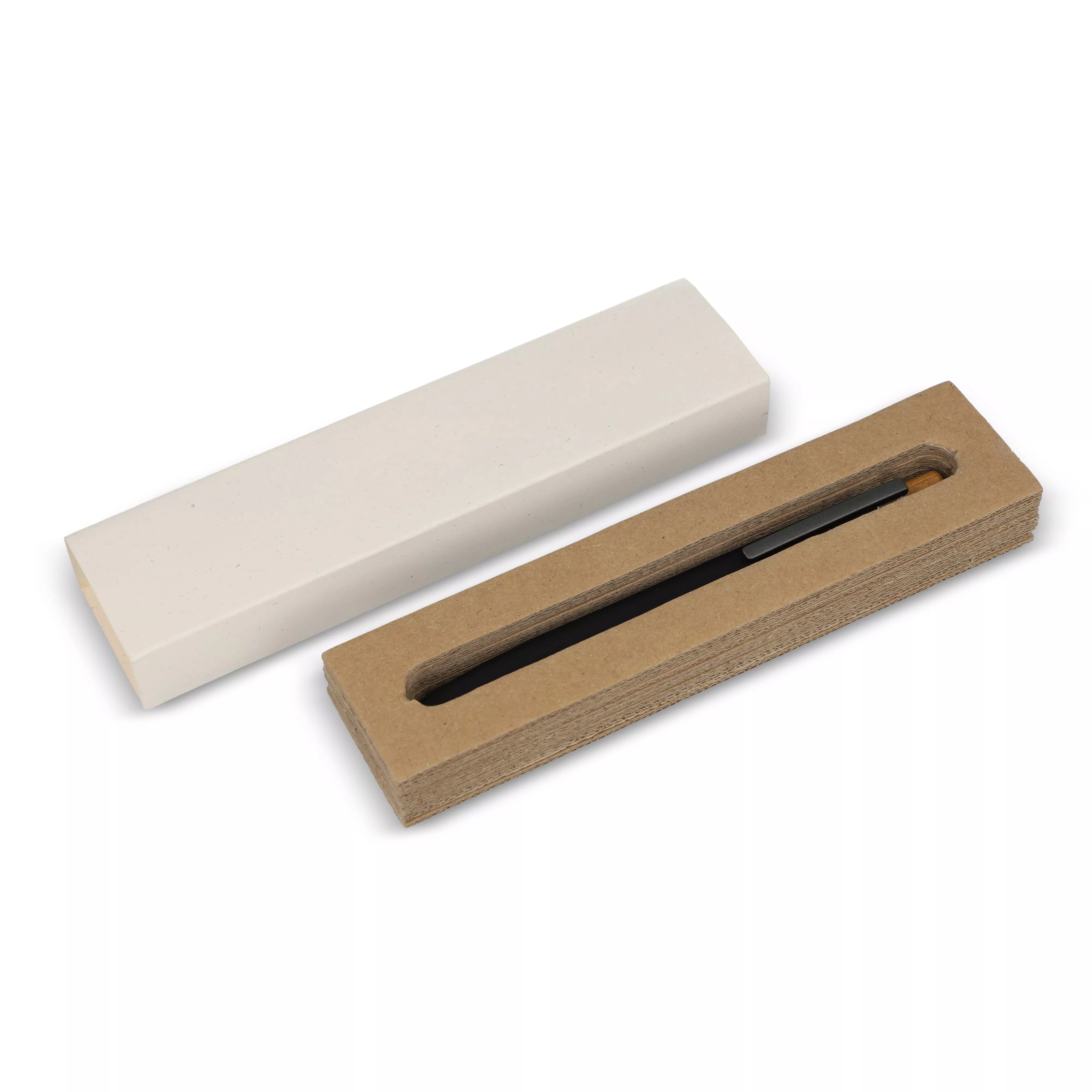 Pendoos van gerecyclede melkpakken, 1 pen