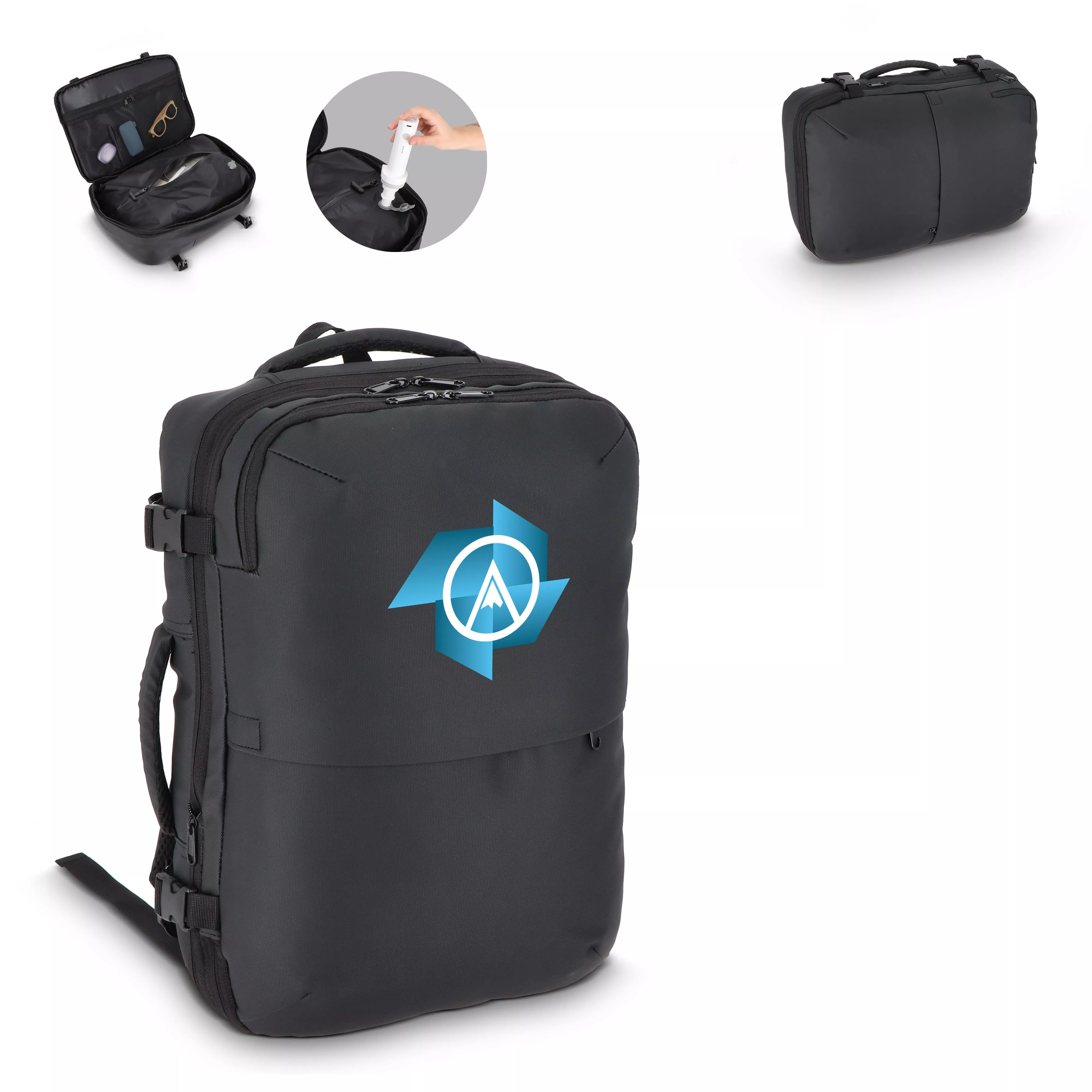 PU-gecoate Dalston Pack vacuümrugzak 30 x 15 x 45 cm 20L