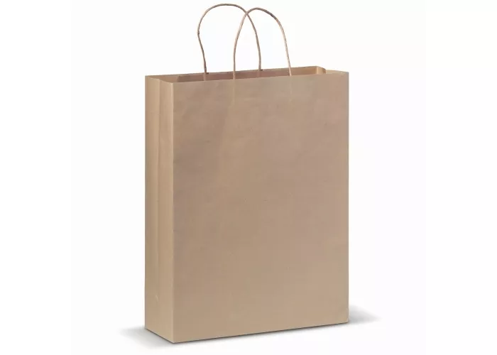 Papieren kraft tas 100g/m² 32x12x41cm
