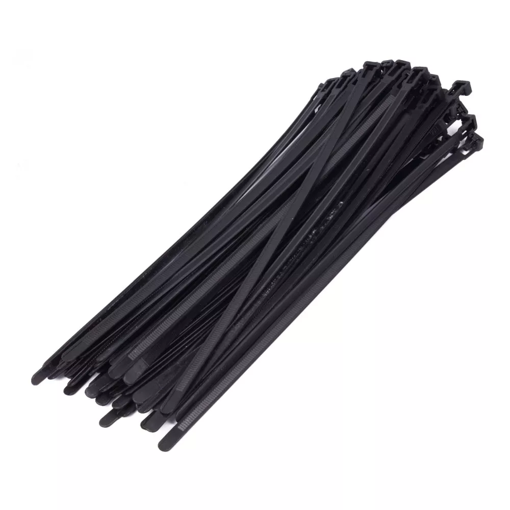 Tie wraps Zwart (4 stuks per schild)