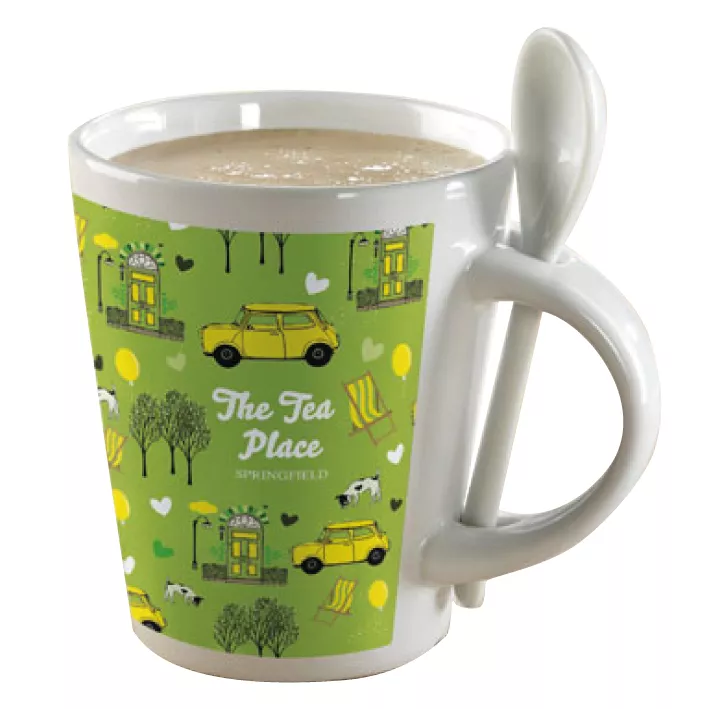 SUBLIMKONIK Sublimatie mok met lepel